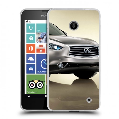 Дизайнерский пластиковый чехол для Nokia Lumia 630/635 Infiniti