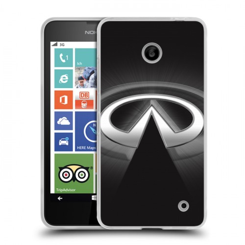 Дизайнерский пластиковый чехол для Nokia Lumia 630/635 Infiniti