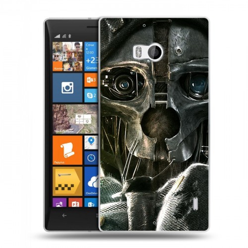 Дизайнерский пластиковый чехол для Nokia Lumia 930 Dishonored 2