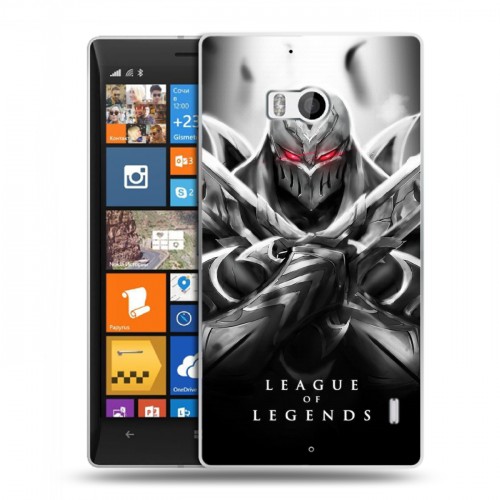 Дизайнерский пластиковый чехол для Nokia Lumia 930 League of Legends
