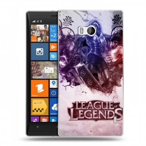 Дизайнерский пластиковый чехол для Nokia Lumia 930 League of Legends