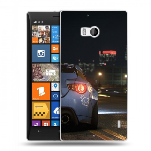 Дизайнерский пластиковый чехол для Nokia Lumia 930 Need For Speed