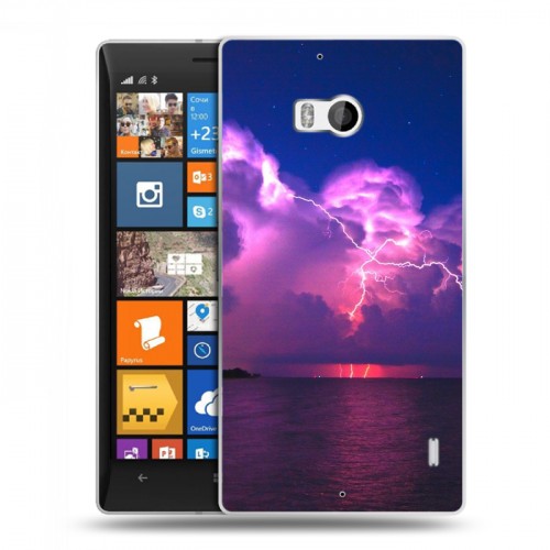Дизайнерский пластиковый чехол для Nokia Lumia 930 стихии