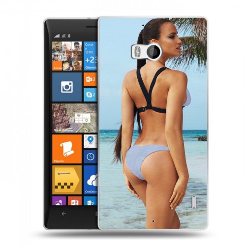 Дизайнерский пластиковый чехол для Nokia Lumia 930 Ирина Шейк
