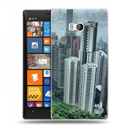 Дизайнерский пластиковый чехол для Nokia Lumia 930 Гонконг