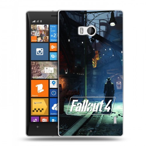 Дизайнерский пластиковый чехол для Nokia Lumia 930 Fallout
