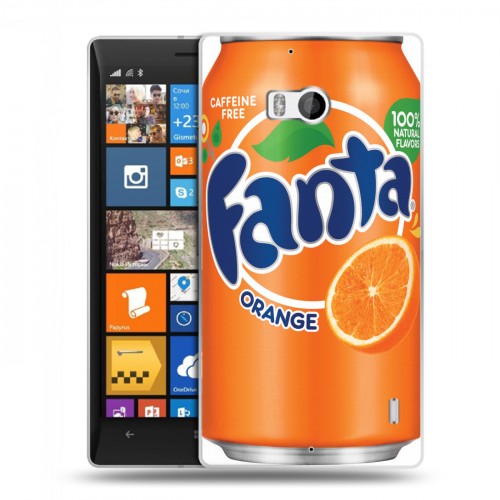 Дизайнерский пластиковый чехол для Nokia Lumia 930 Fanta