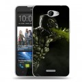 Дизайнерский пластиковый чехол для HTC Desire 516 Mortal Combat