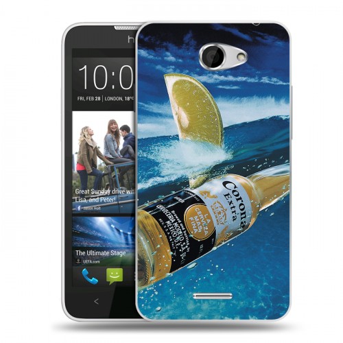 Дизайнерский пластиковый чехол для HTC Desire 516 Corona
