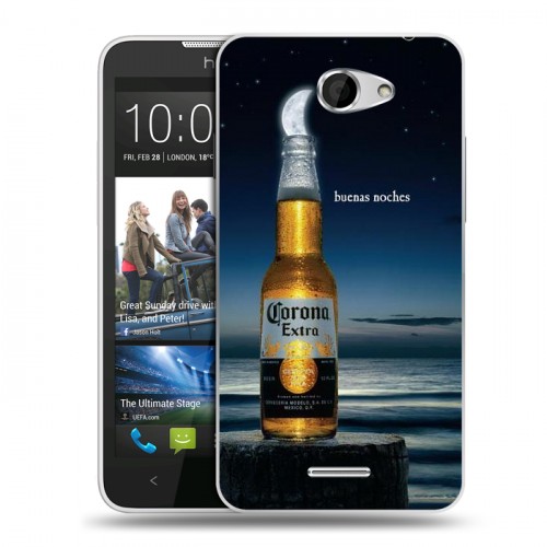 Дизайнерский пластиковый чехол для HTC Desire 516 Corona