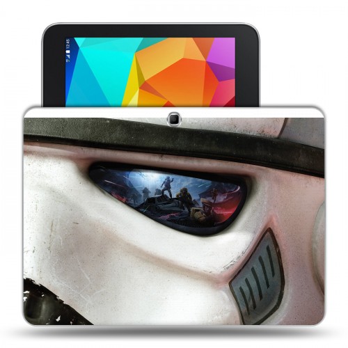 Дизайнерский силиконовый чехол для Samsung Galaxy Tab 4 10.1 Звездные войны