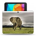 Дизайнерский силиконовый чехол для Samsung Galaxy Tab 4 10.1 Слоны