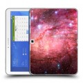 Дизайнерский силиконовый чехол для Samsung Galaxy Tab 4 10.1 Галактика