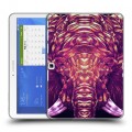 Дизайнерский силиконовый чехол для Samsung Galaxy Tab 4 10.1 Ультрафиолетовые животные