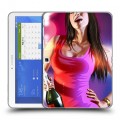 Дизайнерский силиконовый чехол для Samsung Galaxy Tab 4 10.1 GTA