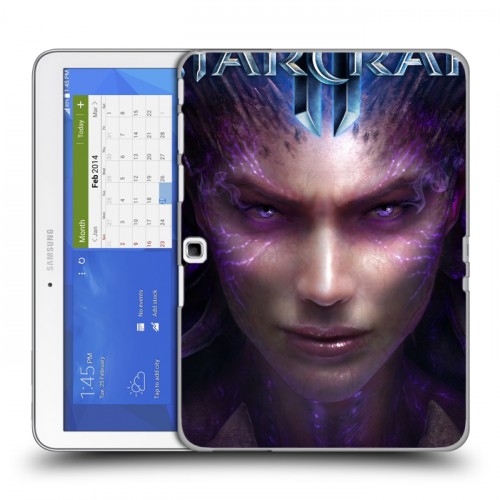 Дизайнерский силиконовый чехол для Samsung Galaxy Tab 4 10.1 Starcraft