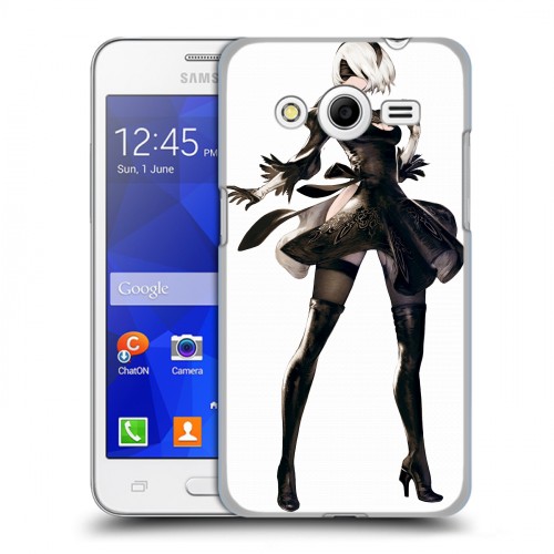 Дизайнерский пластиковый чехол для Samsung Galaxy Core 2 NieR:Automata