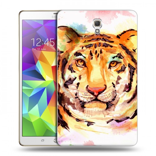 Дизайнерский силиконовый чехол для Samsung Galaxy Tab S 8.4 Живописные животные