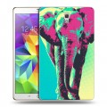 Дизайнерский силиконовый чехол для Samsung Galaxy Tab S 8.4 Животный поп-арт