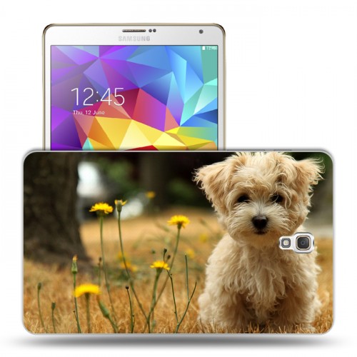 Дизайнерский силиконовый чехол для Samsung Galaxy Tab S 8.4 Собаки