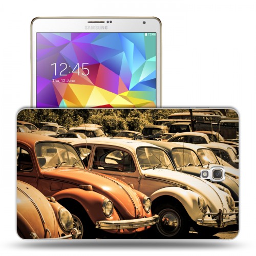Дизайнерский силиконовый чехол для Samsung Galaxy Tab S 8.4 volkswagen