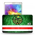 Дизайнерский силиконовый чехол для Samsung Galaxy Tab S 8.4 флаг Чечни