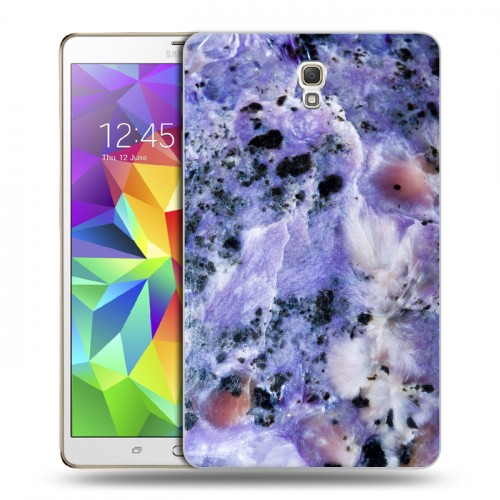Дизайнерский силиконовый чехол для Samsung Galaxy Tab S 8.4 Мрамор текстура
