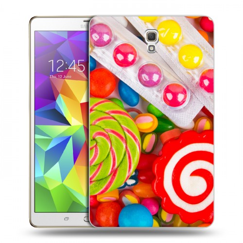 Дизайнерский силиконовый чехол для Samsung Galaxy Tab S 8.4 Сладости
