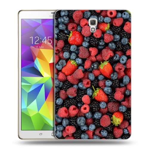 Дизайнерский силиконовый чехол для Samsung Galaxy Tab S 8.4 Ягоды