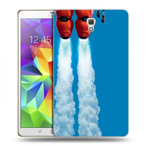Дизайнерский силиконовый чехол для Samsung Galaxy Tab S 8.4 Город Героев