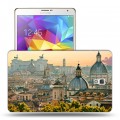 Дизайнерский силиконовый чехол для Samsung Galaxy Tab S 8.4 Рим