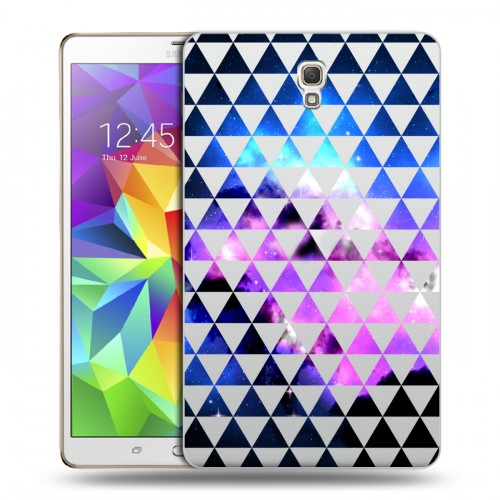 Дизайнерский силиконовый чехол для Samsung Galaxy Tab S 8.4 Принты космоса