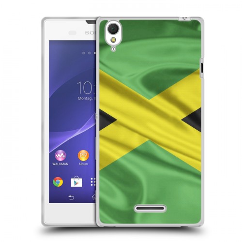 Дизайнерский пластиковый чехол для Sony Xperia T3 Флаг Ямайки