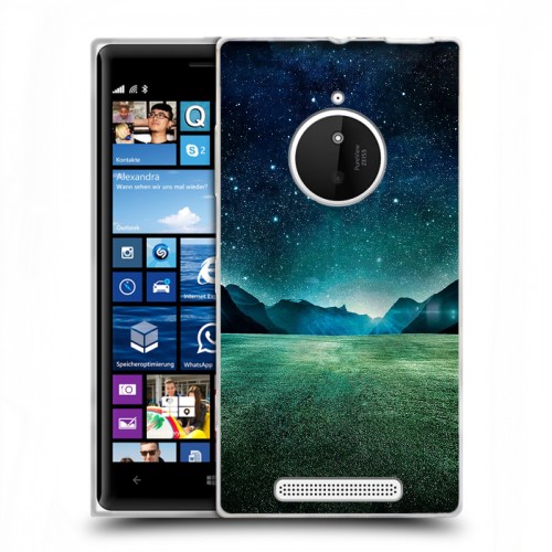 Дизайнерский пластиковый чехол для Nokia Lumia 830 Ночь