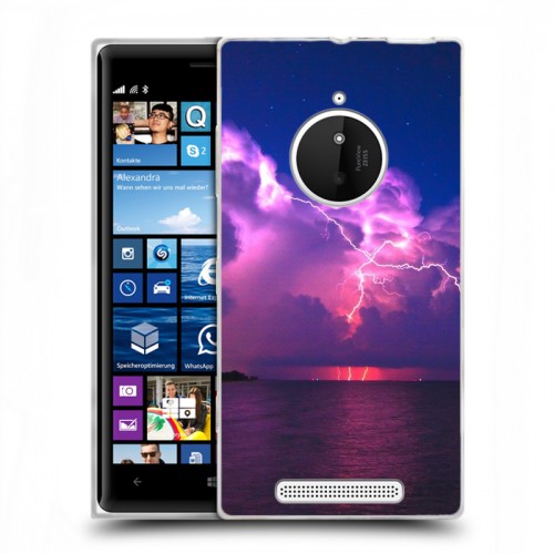 Дизайнерский пластиковый чехол для Nokia Lumia 830 стихии