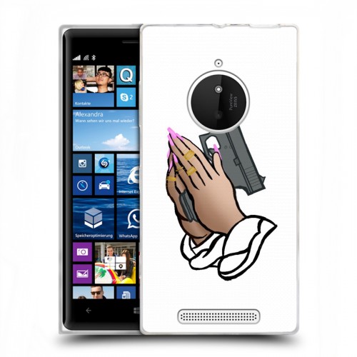 Дизайнерский пластиковый чехол для Nokia Lumia 830 drake