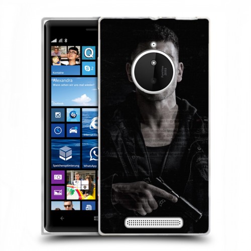Дизайнерский пластиковый чехол для Nokia Lumia 830 Каратель