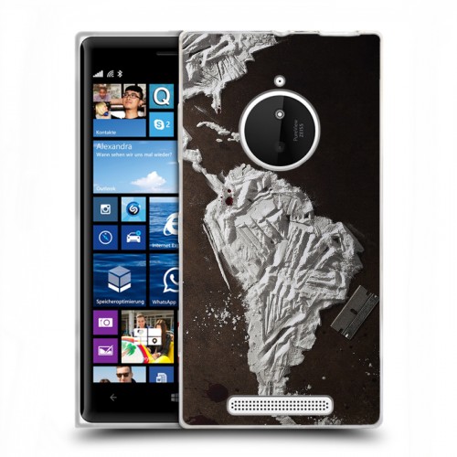 Дизайнерский пластиковый чехол для Nokia Lumia 830 Нарко