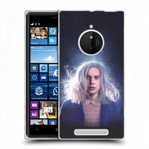 Дизайнерский пластиковый чехол для Nokia Lumia 830 Очень странные дела
