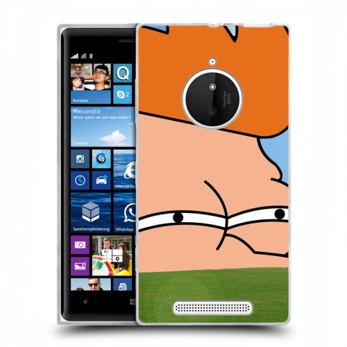 Дизайнерский пластиковый чехол для Nokia Lumia 830 Футурама