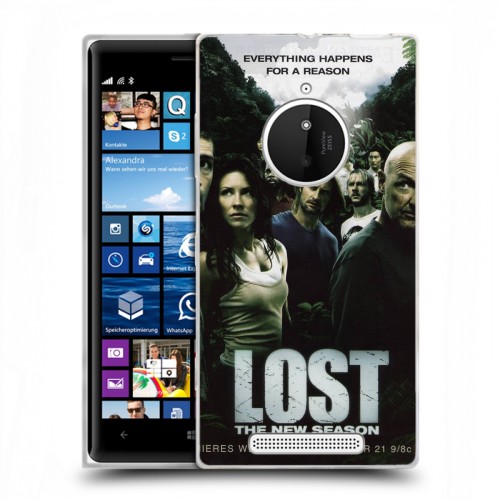 Дизайнерский пластиковый чехол для Nokia Lumia 830 Остаться в живых