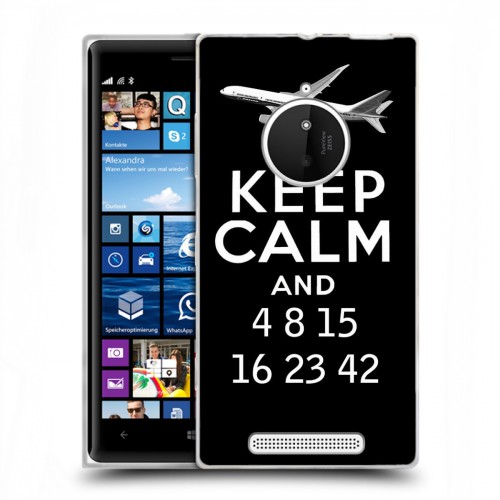 Дизайнерский пластиковый чехол для Nokia Lumia 830 Остаться в живых