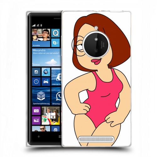 Дизайнерский пластиковый чехол для Nokia Lumia 830 Гриффины