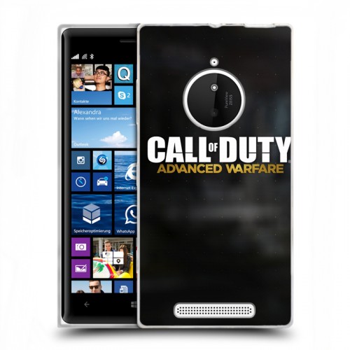 Дизайнерский пластиковый чехол для Nokia Lumia 830 Call of duty