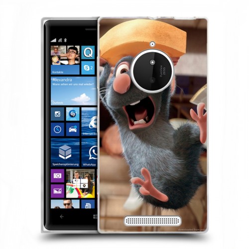 Дизайнерский пластиковый чехол для Nokia Lumia 830 Рататуй