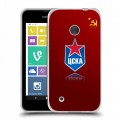 Дизайнерский пластиковый чехол для Nokia Lumia 530 ЦСКА