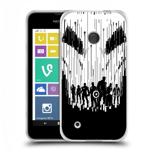 Дизайнерский пластиковый чехол для Nokia Lumia 530 Мстители