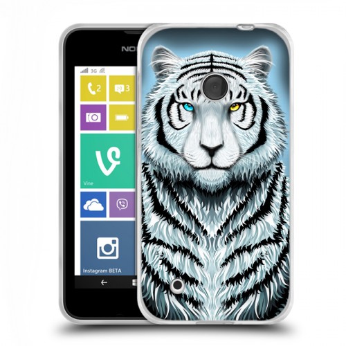 Дизайнерский пластиковый чехол для Nokia Lumia 530 Яркие животные