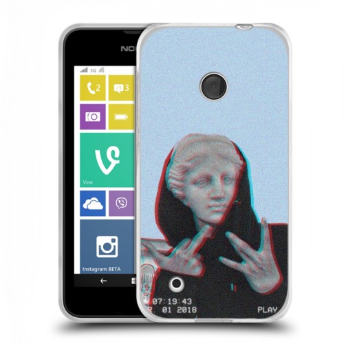 Дизайнерский пластиковый чехол для Nokia Lumia 530 Современная античность