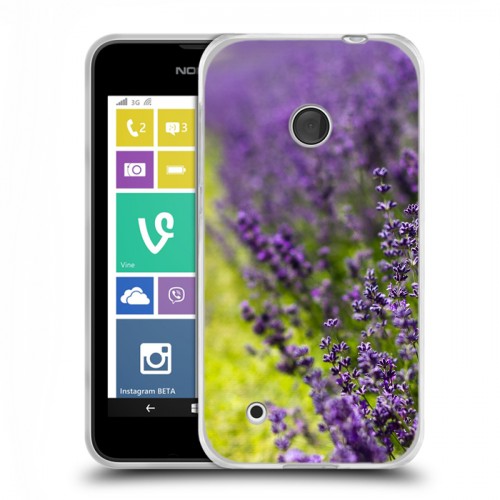 Дизайнерский пластиковый чехол для Nokia Lumia 530 Лаванда